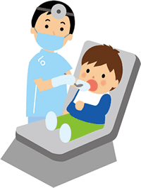 諫早駅前歯科では０歳児から小児の患者さんを受け入れています。